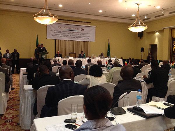 368th PSC Meeting at the Ministerial Level, Dar-es-Salaam April 22