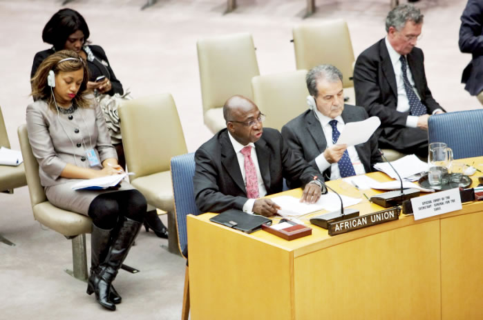 Security Council Meeting:  -- Peace and security in Africa  The Sahel: Towards a more comprehensive and coordinated approach Letter dated 5 December 2012 from the Permanent   Representative of Morocco to the United Nations addressed to the Secretary-General (S/2012/906) - CREDIT=UN Photo/Ryan Brown 